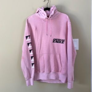 American Eagle men’s med pink hoodie